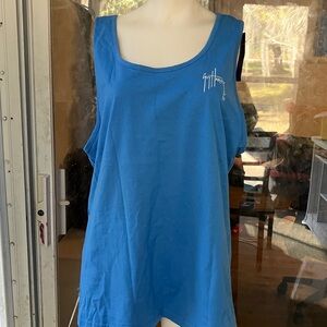 Guy Harvey Vibrant Blue Tank Top